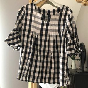 ROLEE Gingham Blouse✨